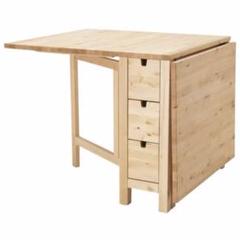 IKEA 折りたたみ ダイニングテーブル ノールデン NORDEN