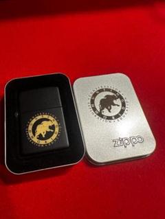 (再値下げ)Zippoライター ハンティングワールド ZIPPO ハンティングワールド ロゴ ブラックマット ジッポー
