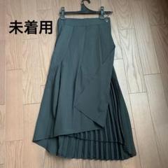 earth music & ecology ブラック プリーツスカート Fのサムネイル