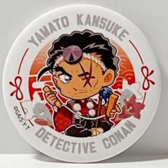 大阪城本陣 戦国 名探偵コナン 缶バッジ 大和敢助 - メルカリ