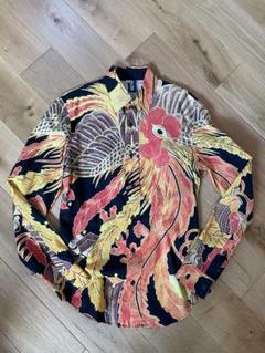 Jean Paul GAULTIER 闘鶏柄シャツ 48　ゴルチエ　タトゥー