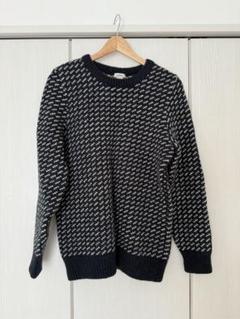 希少80'sL.l.Bean バーズアイニット　レアカラー 80s エルエルビーン バーズアイ柄セーター ニット ノルウェー製