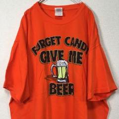 アメリカ古着 お酒 ビール プリント Tシャツ XL ゆるだぼ