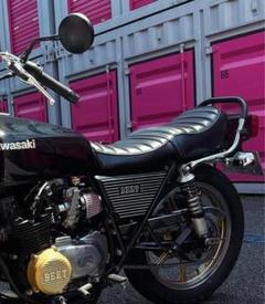 Kawasaki Z400F 二人乗りシート ブラック Kawasaki Z400F 二人乗りシート ブラック
