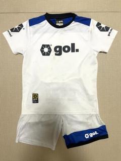 【150】gol.ゴル　サッカーシャツ　プラシャツ　上下セット　セットアップのサムネイル