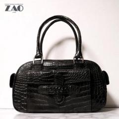 【超極美品】ZAO ザオー JRA公認 クロコダイル ショルダーバッグ ブラック 2025年最新】ZAO クロコダイル バッグの人気アイテム - メルカリ