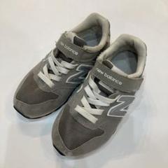 【ニューバランス】17.5 new balance グレー スニーカー 996