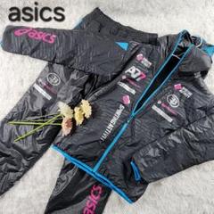 訳あり【asics】アシックス レディース アノラックスーツ上下セット M
