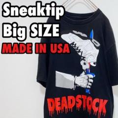 【sneaktip Tシャツ ビッグサイズ ゆるダボ ストリート アメリカ製】