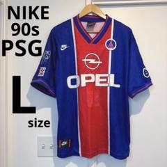 90s NIKE PSG パリサンジェルマン ユニフォーム ゲームシャツ L