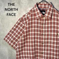 美品☆ ザノースフェイス THE NORTH FACE マドラスチェック柄シャツ
