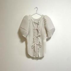 maison special ホワイト パフスリーブ ブラウス MAISON SPECIAL（メゾンスペシャル）の「2way Sleeve Ruffle