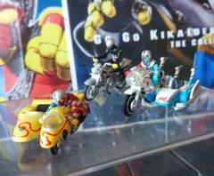 Hot wheels キャラウィール 人造人間キカイダーシリーズ　3種　中古品