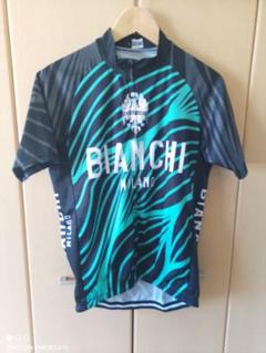 Bianchi サイクルジャージ Lサイズ ゼブラ柄 - メルカリ