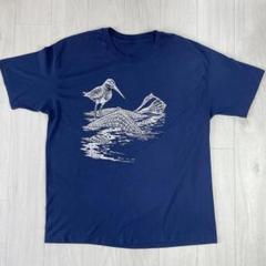 ヴィンテージ　90s　シングルステッチ　鳥　ヒトデ　Tシャツ　L～XL相当