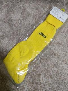 asics サッカーソックス XSS028 イエロー 22cmのサムネイル