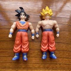 ドラゴンボールZ 韓国製 孫悟空 ソフビフィギュア 2体セット