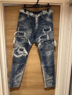 DSQUARED2 ディースクエアード ダメージ クラッシュ デニム パンツ