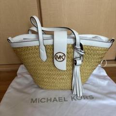 2025年最新】MICHAEL KORS カラー：ホワイト系 かごバッグの人気