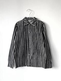 ♡美品♡marimekko ヨカポイカ 黒白 長袖シャツ ストライプ 綿  S Jokapoika シャツ | Vuokko Eskolin-Nurmesniemi | Marimekko