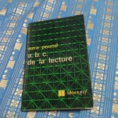 ezra pound a.b.c. de la lecture