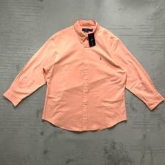 新品 RALPH LAUREN オックスフォードシャツ オレンジ系