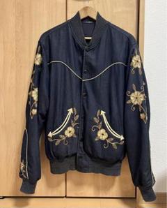 RRL - 新品*RRL*インディゴ バーシティジャケット*M*ダブル