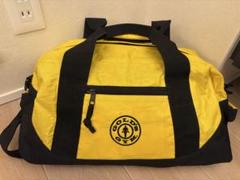 【未使用】GOLD’S GYM 復刻 レトロ　ボストンバッグ ブラック×イエロー 未使用】GOLD'S GYM 復刻 レトロボストンバッグ ブラック