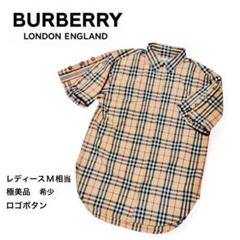 極美品】バーバリー ノバチェックシャツ レディースM相当 希少