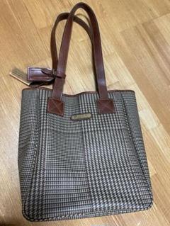 新品☆ラルフローレン　千鳥柄　トートバッグ　タグ付き ラルフローレン ビンテージトートバッグ 千鳥柄 - メルカリ