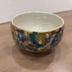 茶道具　抹茶茶京焼 青絵茶碗 抹茶碗 青木木米　青木聾米造  茶道具 茶道具 抹茶茶京焼 青絵茶碗 抹茶碗 青木木米 青木聾米造 茶道具