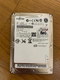 2.5 HDD SATA 80GB 富士通