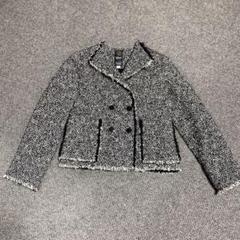 GREED international ツイード ノーカラー ジャケット 2025年最新】GREED International レディース ノーカラー
