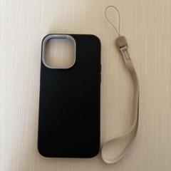 iPhone 14 Pro Max カバー ネイビー×グレー