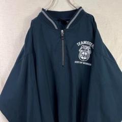 USA製 90s ハーフジップ ナイロンプルオーバー ナイロンジャケット