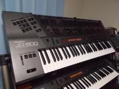 貴重　鍵盤新品　全体美品　Roland　JD-800 貴重 鍵盤新品 全体美品 Roland JD-800