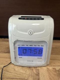 ☆FJ014【中古品】 タイムレコーダー voiceVT-2000 自動集計機能 ☆FJ014【中古品】 タイムレコーダー voiceVT-2000 自動集計機能