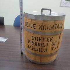 BLUE MOUNTAIN コーヒー樽桶 蓋付き陳列用のサムネイル
