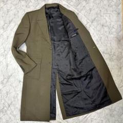 3/19に取り下げ　最終値下げ　5351 プールオム ダブル チェスターコート 5351プールオム 17AW ポリニットチェスターフィールドコート 44 新同