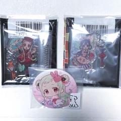 オランピアソワレ5thAnniversary アクリルチャーム 缶バッジ オランピアソワレ 5th Anniv.】 ランダムキラキラアクリルカード