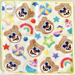 フェイラー ハンカチ ハッピーポップ ニコ ニナ 2枚セット FEILER ハッピーポップニコ ラブラリー ハンカチ フェイラー ギフト