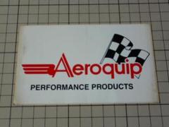正規品 Aeroquip ステッカー 125×74mm 当時物 エアロクイップ