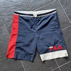 FILA フィラ ナイロンパンツ ショートパンツ ハーフパンツ L ヴィンテージ