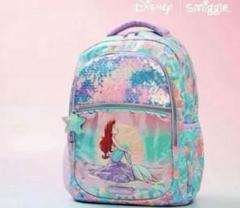 【新品】smiggle  スミッグル×ディズニー　コラボ　アリエル　バッグパック 売れ筋がひクリスマスプレゼント！ smiggle)スミッグル