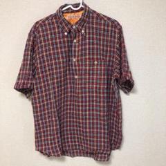 ハリウッドランチマーケット チェックシャツブルーブルTシャツキャピタル45rpm