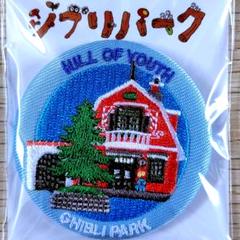 送料無料】ジブリの大倉庫限定 刺繍缶バッジ（大）/青春の丘