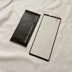ガラスフィルム SONY Xperia10VI 1枚 画面保護 黒 透明