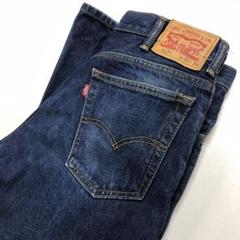 Levi's517 W33L34 ブーツカット フレア デニムパンツ 濃紺 M