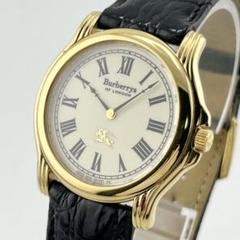 【稼働/良品】Burberrys クオーツ 4620-E64171 アイボリー