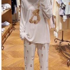 GOOD NIGHT BEAR柄ワンポイントロンT 新品未使用 GE4999EW34403_fw_thumbM.jpg